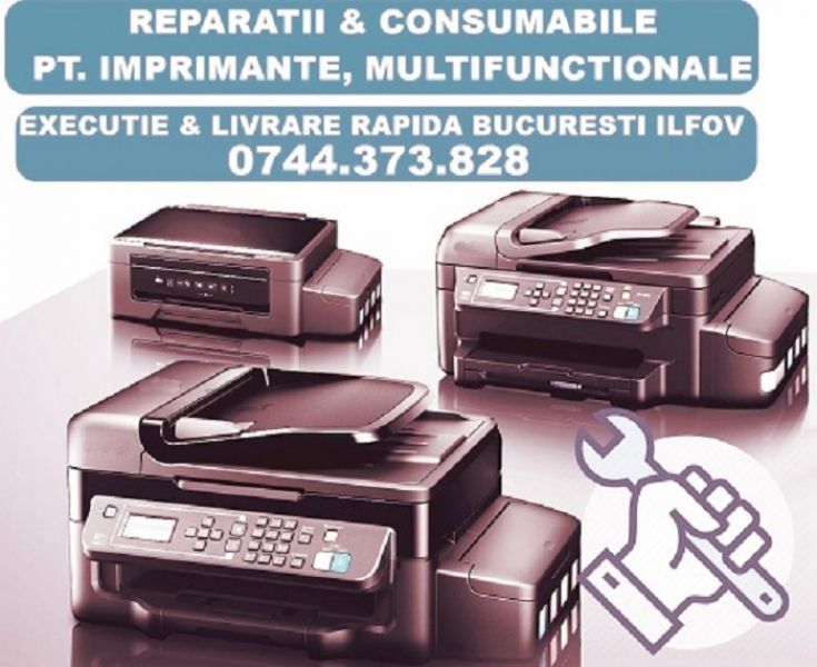 Reparatii imprimante cu CISS integrat, in Bucuresti si Ilfov  . 