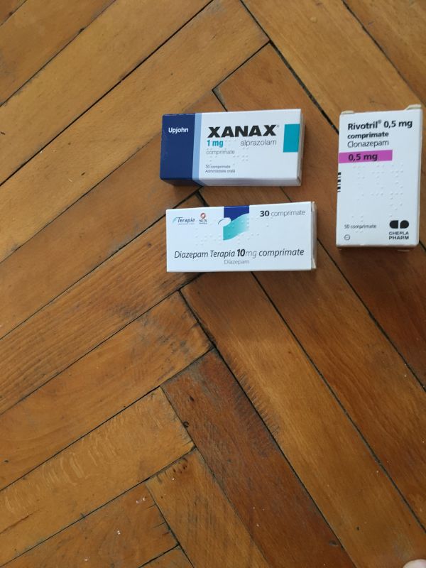 Vand xanax diazepam rivotril