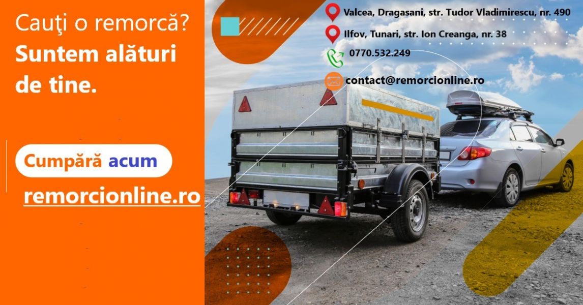 Alege remorca potrivita si apuca-te de treaba!