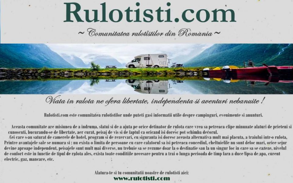 Comunitatea rulotistilor din Romania Caras-Severin