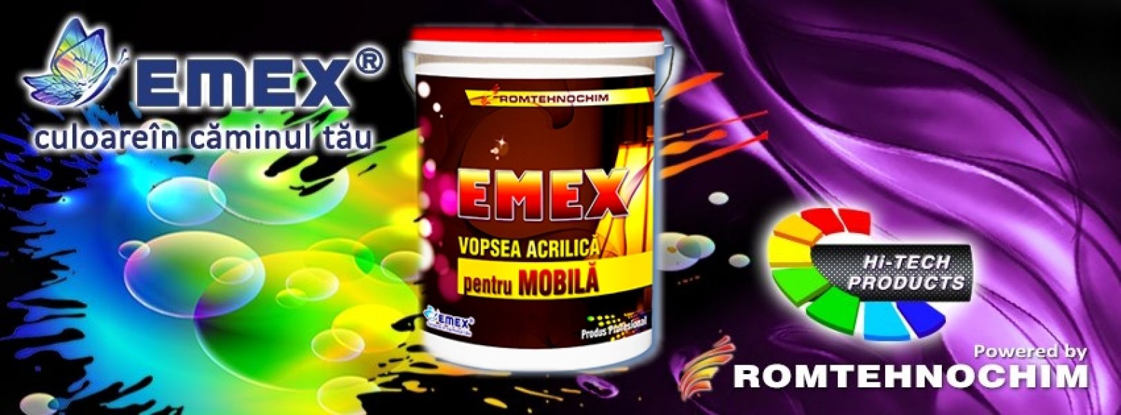 Vopsea pentru Mobila Solubila in Apa EMEX - 17,20  Ron/Kg  Gri