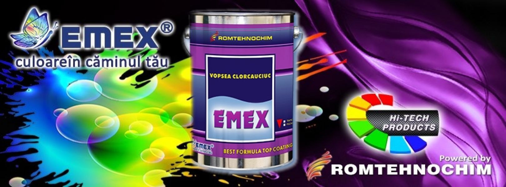 Vopsea Clorcauciuc pentru Piscine EMEX - 21.60  Ron/Kg  Gri