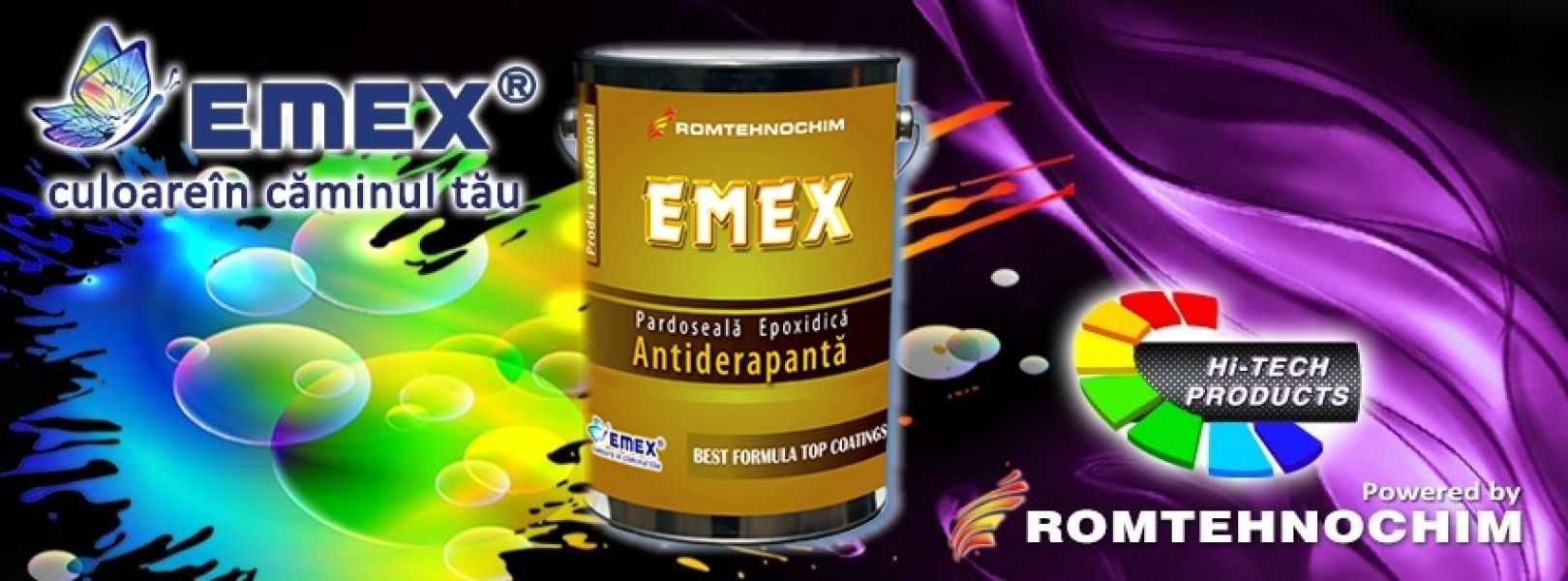 Pardoseala Epoxidica Antiderapanta EMEX - 18,80 Ron/Kg  Gri