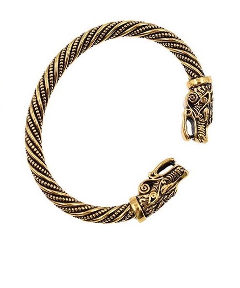 Vand Bratara Viking Cap de Lup,gotica,