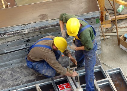 Muncitori in constructii – 1400E,Germania.