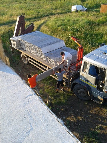 Gard garduri beton montaj transport 120 ml