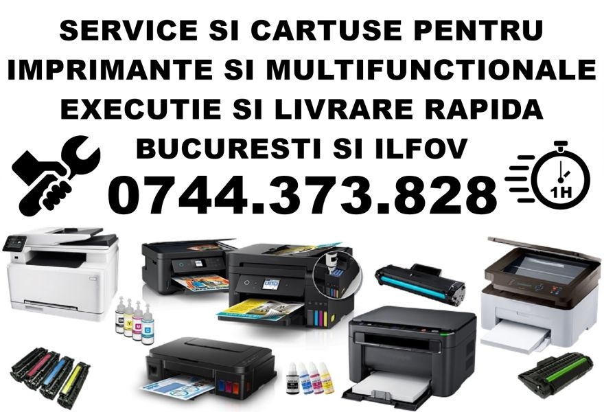 Reparatii imprimante si multifunctionale in Bucuresti si Ilfov 