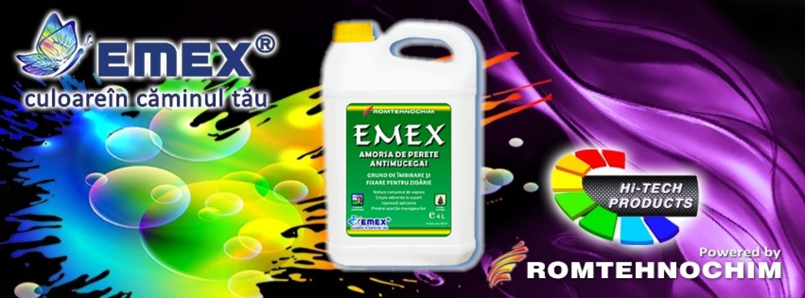 Amorsa Antimucegai de Perete EMEX - 25.10  Ron/ Bidon 4 L