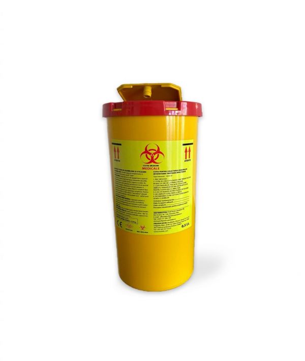 Sac pericol biologic pentru deseuri medicale