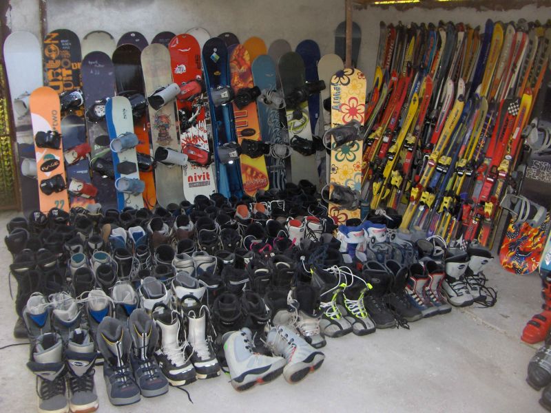 Snowboard si Boots 