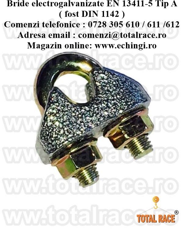 Bride tip EN 13411-5 Tip A ( fost DIN 1142 )