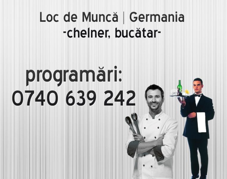 Chelneri/Ospatari/ Bucatari in Germania, 1400E.