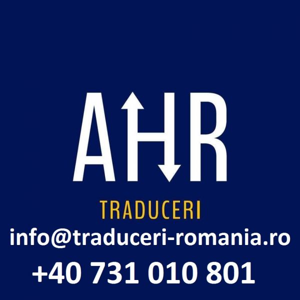 Traducatori Buzau + Ramnicu Sarat + Nehoiu - traduceri autorizate - AHR - livrare acte acasa