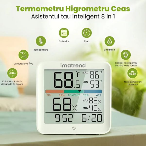 Termometru higrometru digital IMA Trend