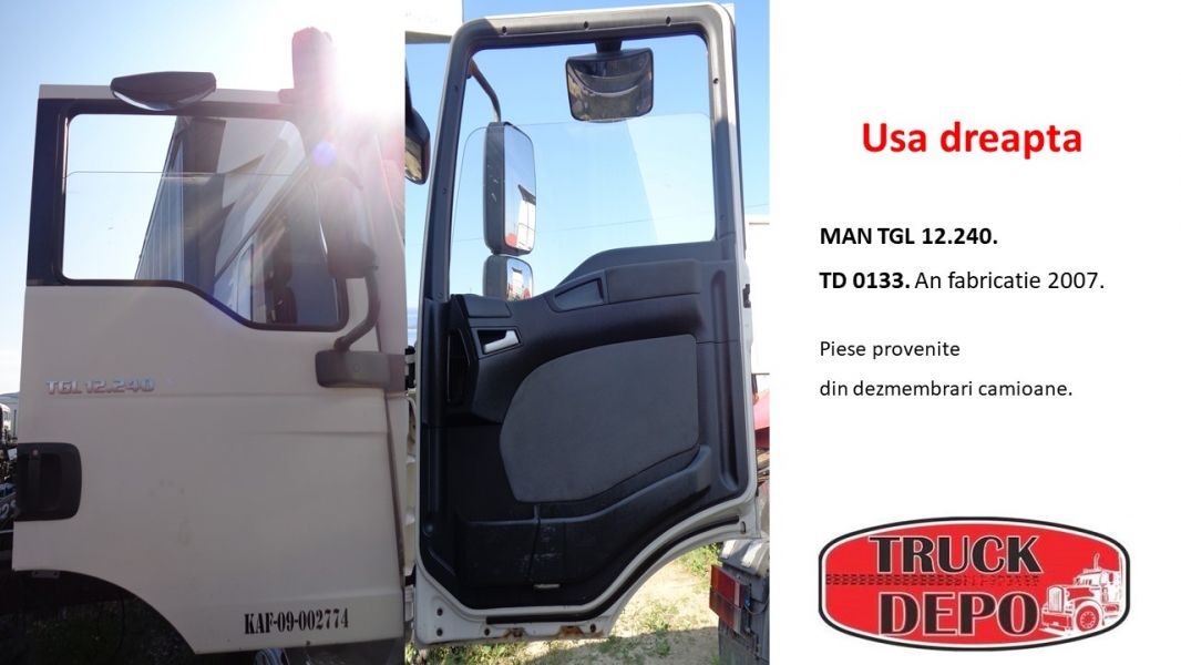 Usa dreapta MAN TGL 12.240