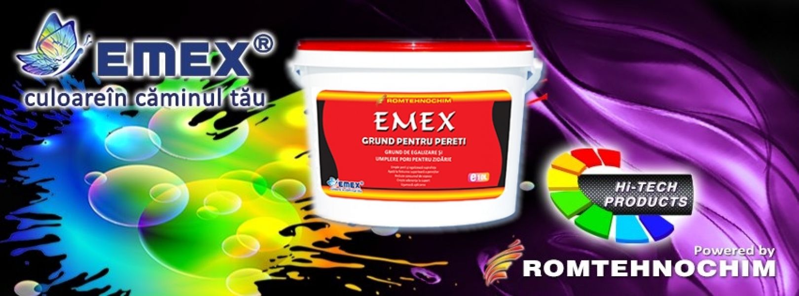 Grund de Amorsare Egalizare si Umplere Pori EMEX - 58.30 Ron/Bidon 10L