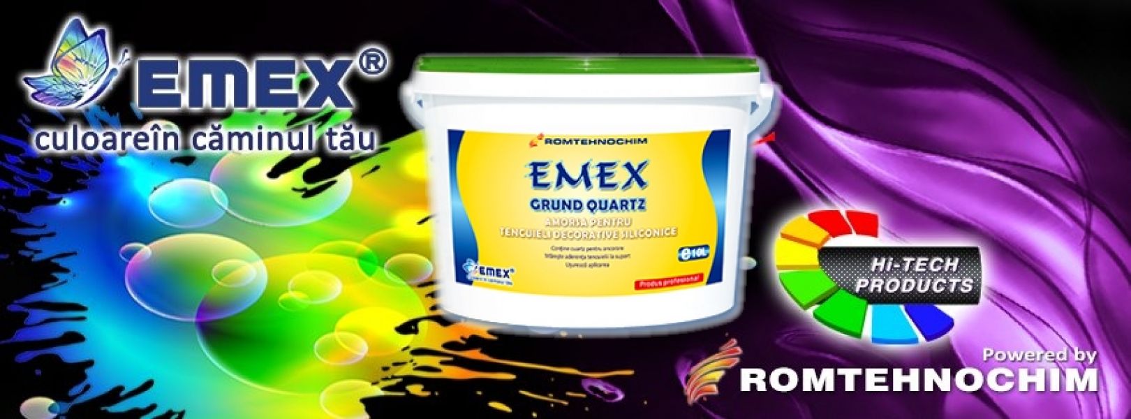 Grund de Amorsare Siliconic cu Cuart pentru Tencuieli EMEX - 5.90  Ron/Kg