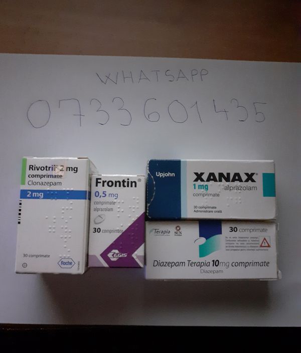 Vand XANAX, Frontin, Rivotril, Diazepam, Nitrazepam, Medazepam 