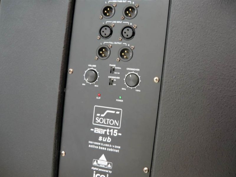 Vand sistem sonorizare profesional Solton Aart 15 A 2000 w RMS