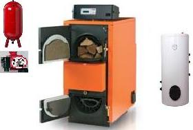 PACHET COMPLET CENTRALA TERMICA PE LEMNE ARCA ASPIRO 43 R - 50 kW