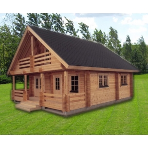 Casa de lemn Marius 10x6m