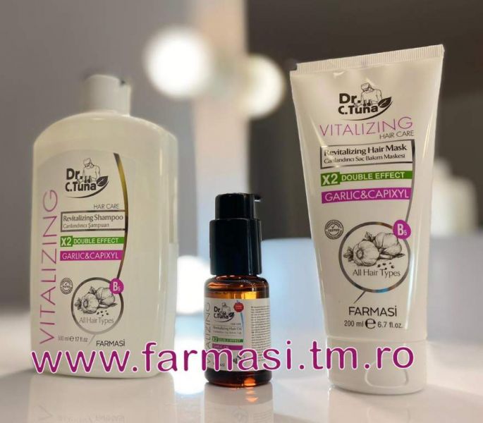 Farmasi Romania - Setul cu usturoi de la Farmasi te ajuta la revitalizare parului