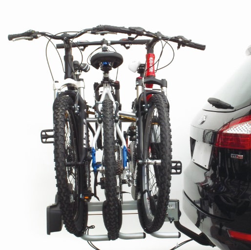 Suport 3 Biciclete Peruzzo Siena cu prindere pe carligul de remorcare