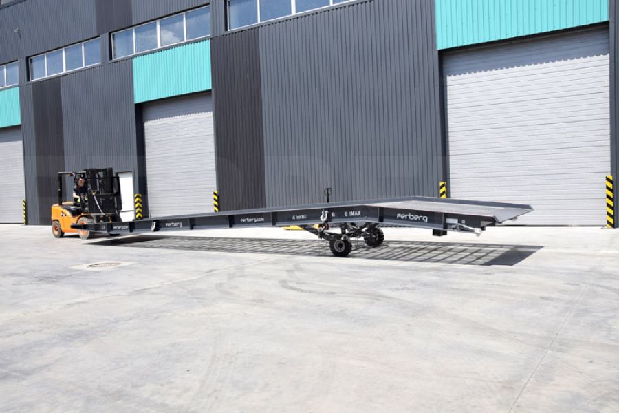 Noua rampa mobila de incarcare FERBERG de la producator