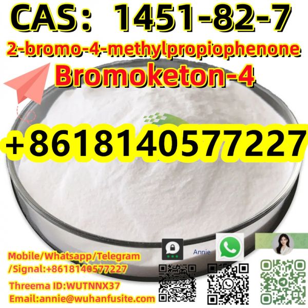 BK4 powder Supply high quality CAS 1451-82-7 2-bromo-3-methylpropiophenone C10H11BrO