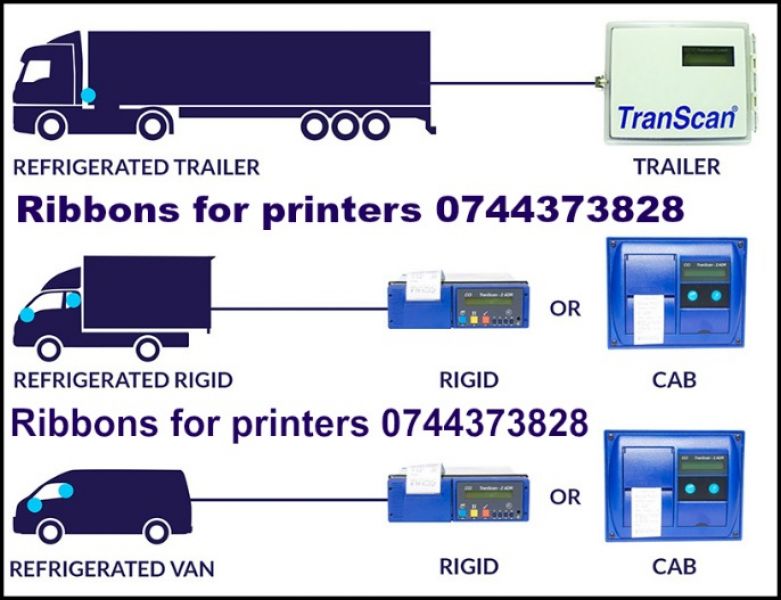 Ribon termoimprimanta  Transcan ,Thermo King-TKDL,Datacold.