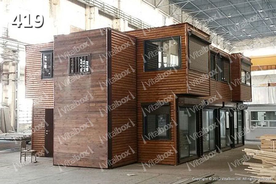 Case prefabricate, deferite tipuri containere