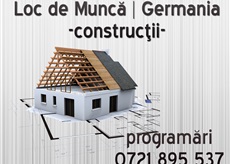 Muncitori in constructii Germania/Belgia.