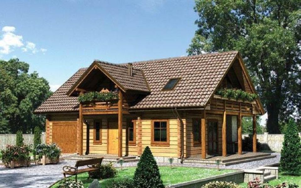 Cabane si case din lemn la preturi avantajoase!