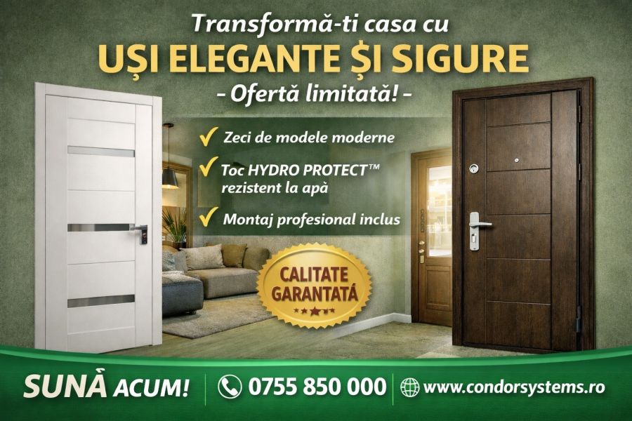 Solutii complete de usi pentru proiecte de anvergura 