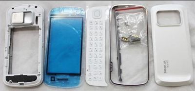 Carcasa Nokia N97 WHITE ( ALBA ) ORIGINALA COMPLETA SIGILATA
