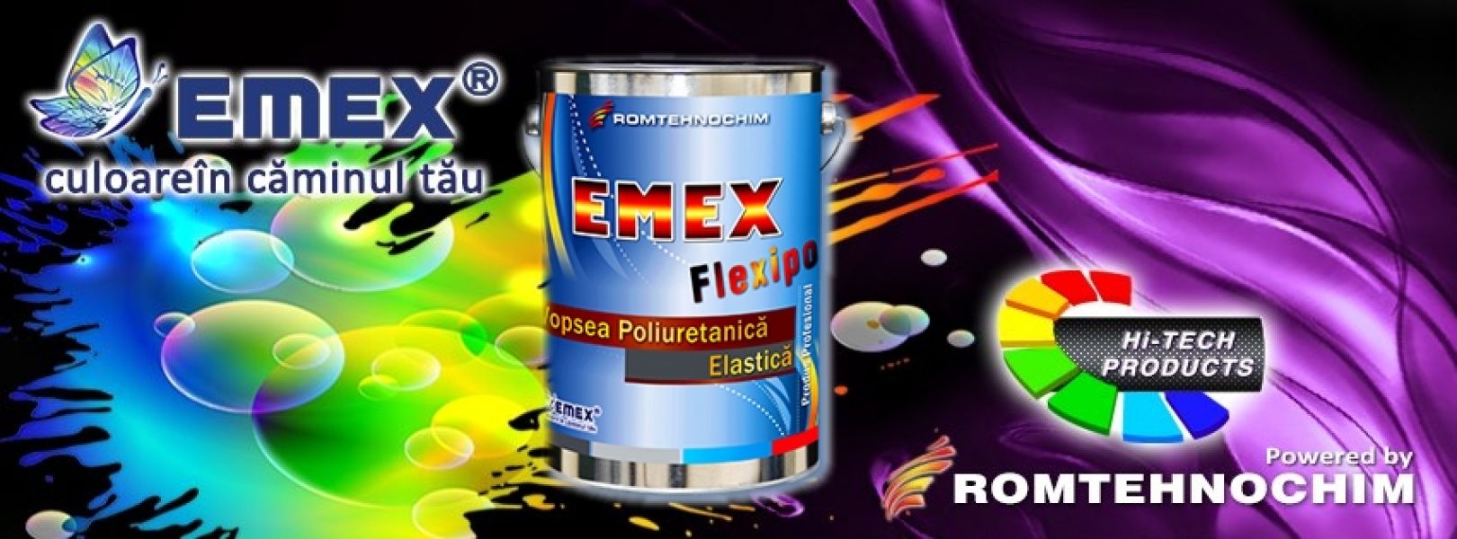 Vopsea Poliuretanica Elastica EMEX FLEXIPOL - 21.90  Ron/Kg  Gri