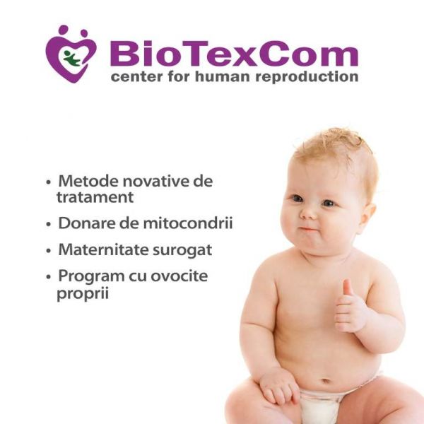 Centrul medical BioTexCom ofera servicii de FIV cu ovocite donate si programe cu mama purtatoare.