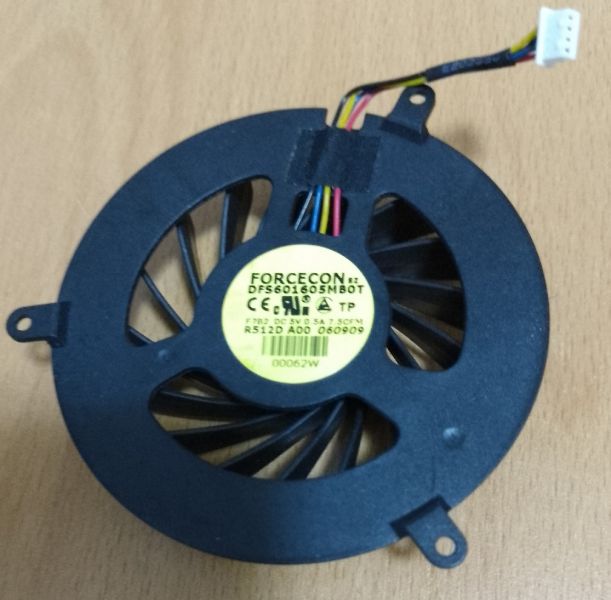 Vand Cooler pentru Laptop.FORCECON 5V 0,5A  4 Pini 