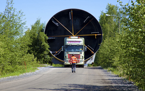 Transport agabaritic