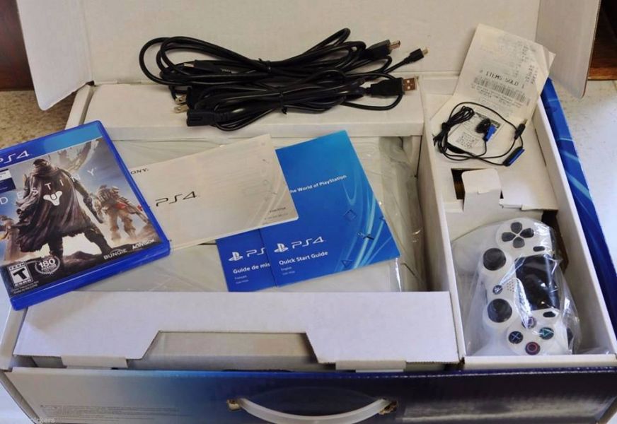 NEW PlayStation4 PS4 Sony Glacier albă 500GB 