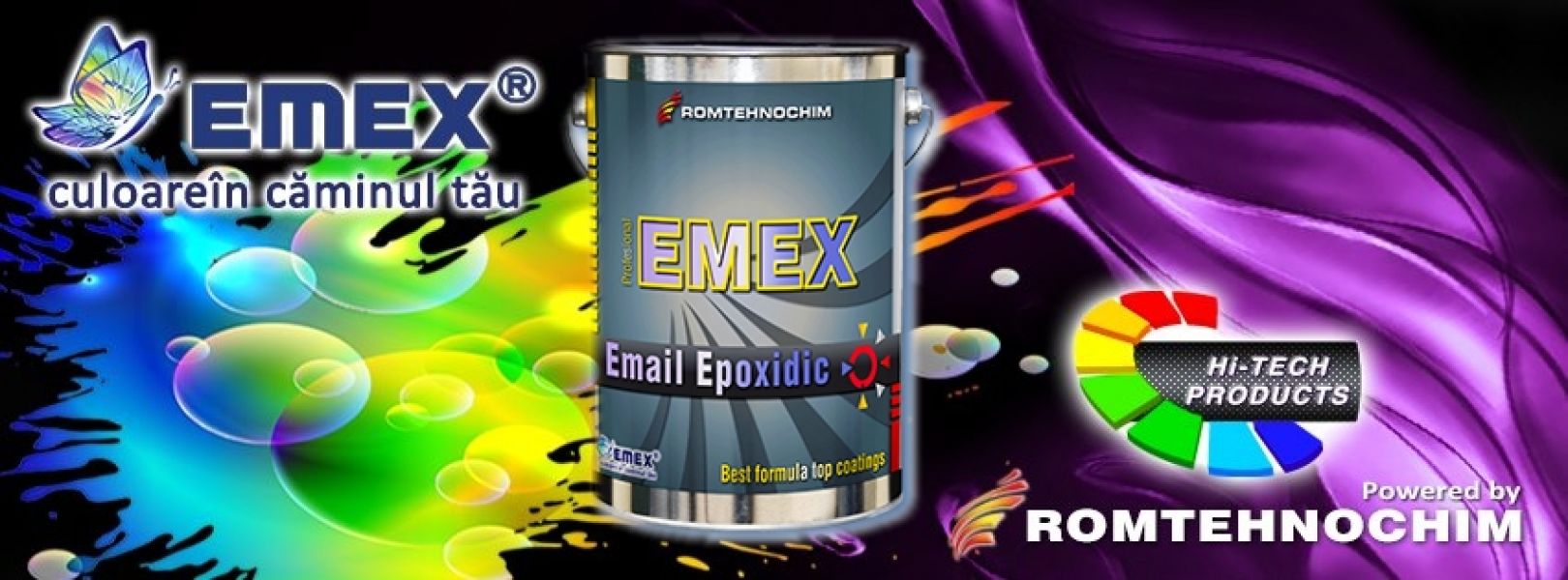 Vopsea Epoxidica Bicomponenta EMEX - 21.20  Ron/Kg  Gri