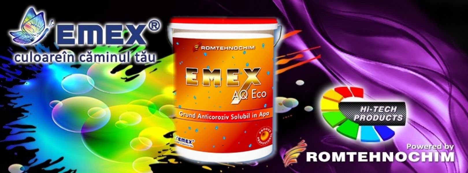 Grund Anticoroziv Solubil in Apa EMEX AQ ECO - 12.30  Ron/Kg  Rosu