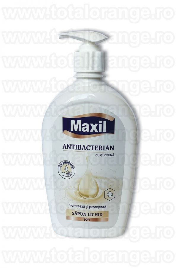  Sapun lichid antibacterian cu glicerina Maxil