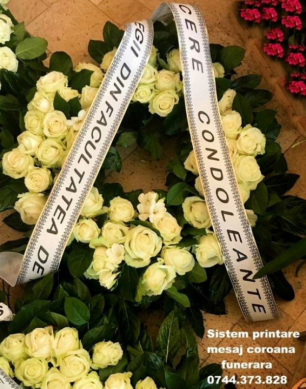 Imprimanta mesaj jerba funerara          