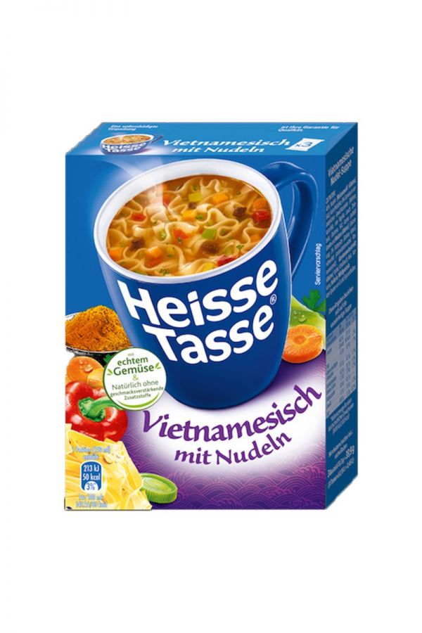 Heisse Tasse Supa Vietnameza cu taietei Total Blue