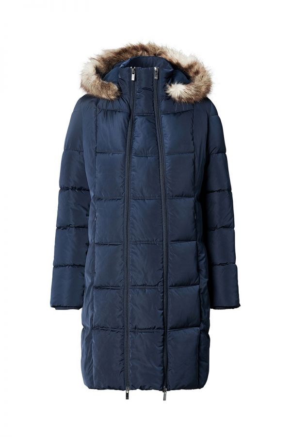 Geaca pentru gravide 3in1 impermeabila bleumarin New Anna Noppies