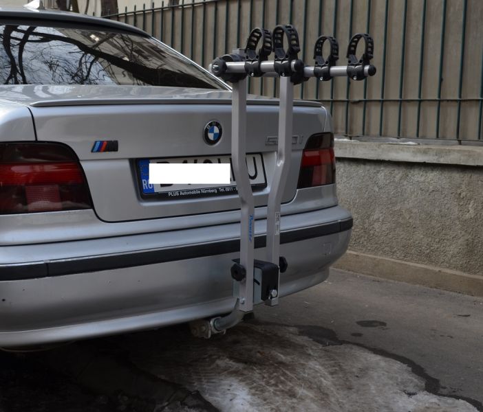 Suport 2 Biciclete Peruzzo Arezzo cu prindere pe carligul de remorcare