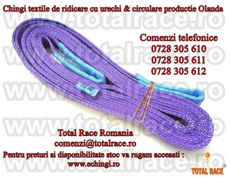 Chingi textile ridicare , chingi legare 