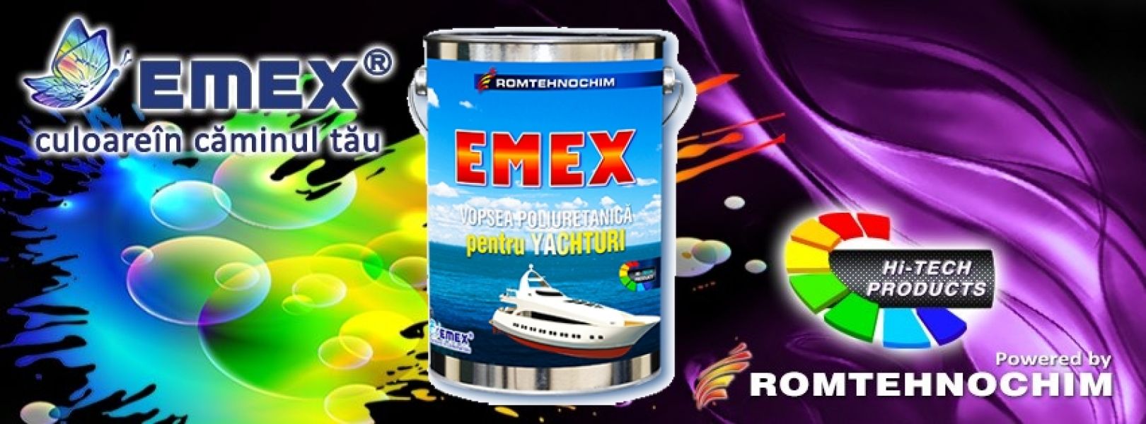 Vopsea Poliuretanica pentru Yachturi EMEX - 22 Ron/Kg  Gri