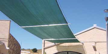 Plasa protectie - umbrire 2x20 metri, opacitate 90% verde